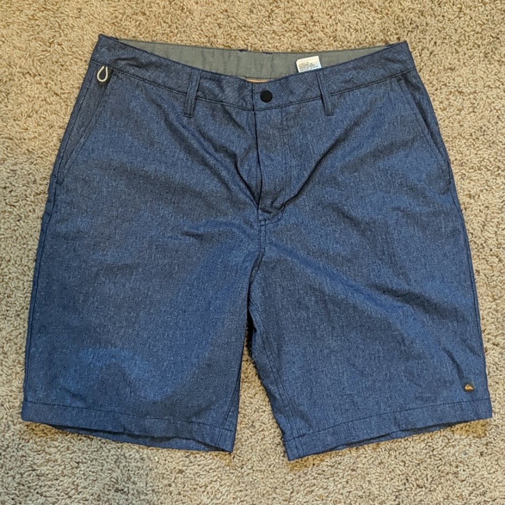 Quicksilver Waterman Shorts Blue Dry Flight 32